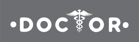 Doctor I Hospital I Clinic I Doctor Series 5 I Car Window Sticker