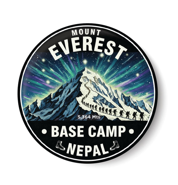 Mount Everest I Nepal Base Camp I Souvenir I Travel Memories I Fridge Magnet