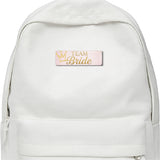 Team Bridge I Wedding I Marriage I Rectangular Pin Badge Pack of 5 No's