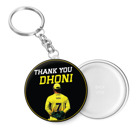Thank You Dhoni I CSK I  Farewell DHONI I Thala Dhoni I Key Chain