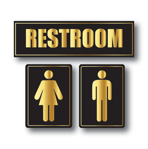 Restroom I Toilet I Washroom I Office I Shop I School I College I Restaurants I Hospital I Company I Super Market I Wall Sticker
