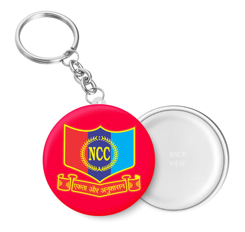 National Cadets Corps I NCC I Key Chain