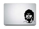 Diego Maradona l Foot ball I Argentina I  Laptop Decal ( PVC Vinyl )