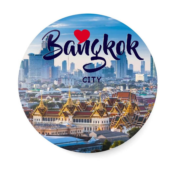 Love Bangkok City I Thailand Diaries I Travel Memories I Fridge Magnet