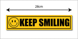 Keep Smiling I Wall Sticker