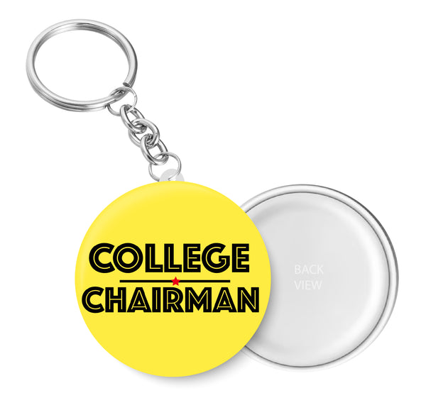 College Chairman I College Key Chain