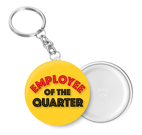 Employee of the Quarter I Office Key Chain