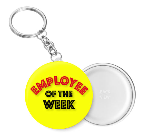 Employee of the Week I Office Key Chain