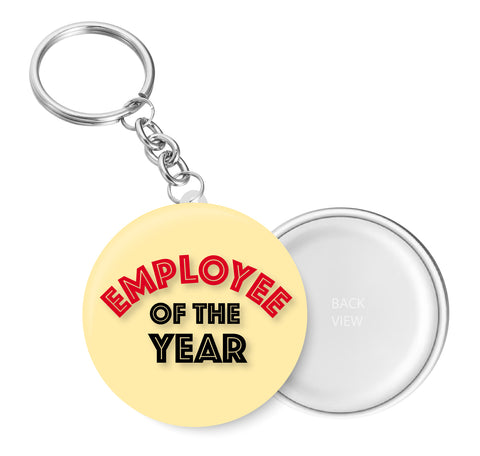 Employee of the Year I Office Key Chain