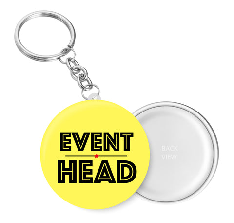Event Head I Office Key Chain