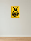 Emergency Assembly Point I Office I Shop I School I College I Restaurants I Hospital I Company I Super Market I Cinema Theatre I Wall Sticker