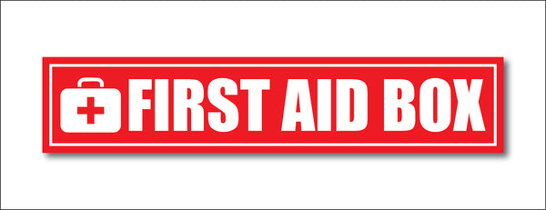First Aid Box I Office I Shop I School I College I Restaurants I Hospital I Company I Super Market I Cinema Theatre I Wall Sticker