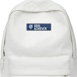 Goal Achiever I School I College I University I Office I Company I Rectangular Pin Badge