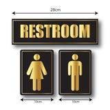 Restroom I Toilet I Washroom I Office I Shop I School I College I Restaurants I Hospital I Company I Super Market I Wall Sticker