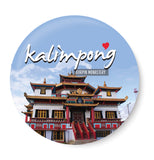 Love Kalimpong I Durpin Monastery I West Bengal I Souvenir I Travel Memories I Fridge Magnet