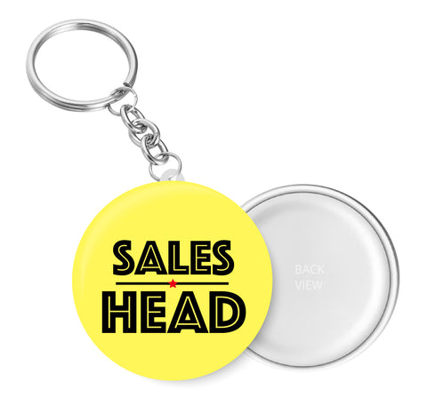 Sales Head I Office Key Chain