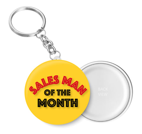 Sales Man of the Month I Office Key Chain