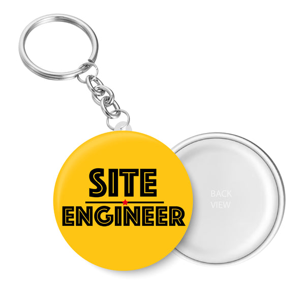 Site Engineer I Office Key Chain