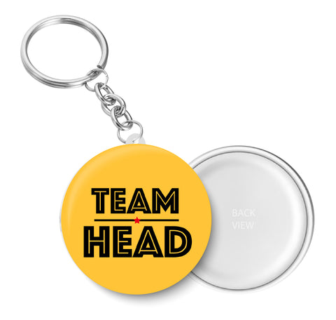Team Head I Office Key Chain