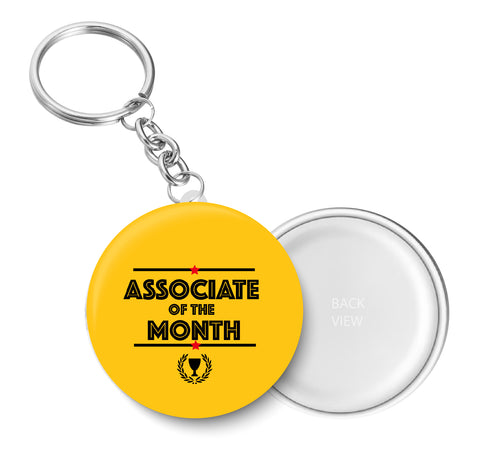 Associate of the Month I Office Key Chain