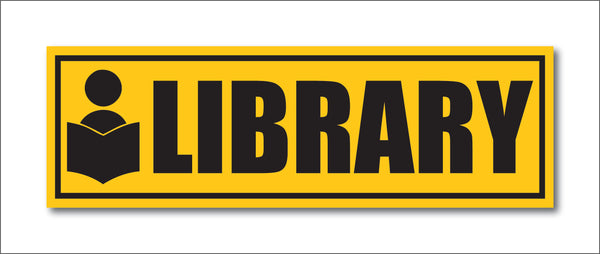 Library I School I College I University I Institution I Wall Sticker