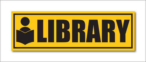 Library I School I College I University I Institution I Wall Sticker