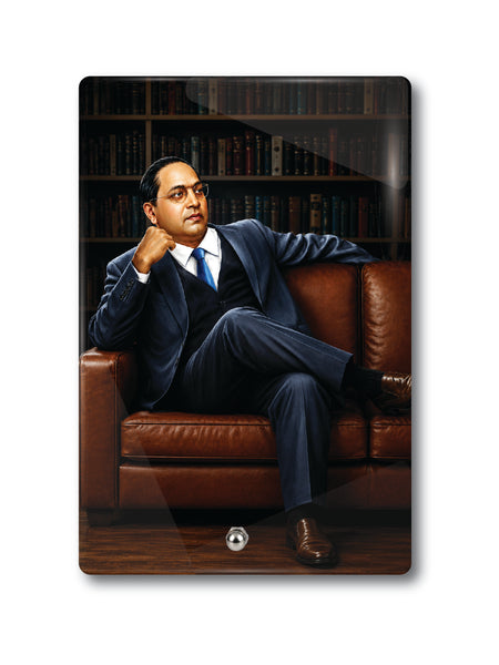 PEACOCKRIDE Dr Babasaheb Ambedkar I Life should be great I Table Top Acrylic Photo Frame