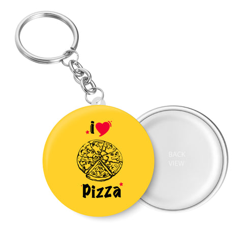 I love Pizza I Love Cooking I Key Chain