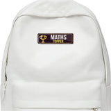 Maths Topper I School I College I University I Rectangular Pin Badge
