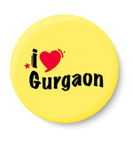 I Love Gurgaon Fridge Magnet
