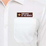 Employee of the Month I Star Performer Award Pin I Employee Award Gift I Rectangular Pin Badge Pack of 2 No's