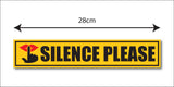 Silence Please I Office I Shop I School I College I Restaurants I Hospital I Company I Wall Sticker