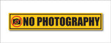 No Photography I Office I Shop I School I Temple I College I Hospital I Company I Wall Sticker