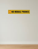 No Mobile Phones I Office I Shop I School I Temple I College I Hospital I Company I Wall Sticker