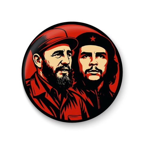 Fidel Castro Che Guevara I The Leader of Cuba I Marxist Revolution I Communist I Fridge Magnet