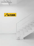 Ground Floor I 1st Floor I 2nd Floor I 3rd Floor Sticker I Office I Shop I School I College I Restaurants I Hospital I Company I Super Market I Wall Sticker