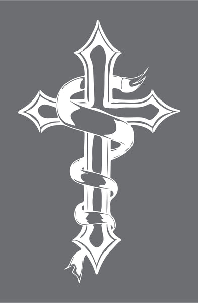 "Jesus Cross" Car Window Decal