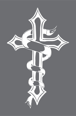 "Jesus Cross" Car Window Decal