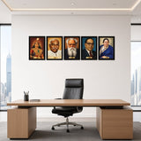 Velu Nachiyar Kamarajar Periyar Ambedkar Anjalai Ammal I Thalapathy CM Vijay I Ideology Leaders I Tamilaga Vettri Kazhagam I TVK I Wall Poster / Frames