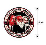 Ambedkar Periyar Karl Marx Bike Sticker