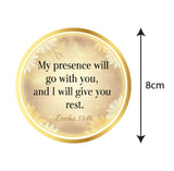 My Presence Will Go With You I Exodus 33:14 I Jesus Christ I Bible Quote I Car Window Sticker