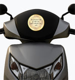 My Presence Will Go With You I Exodus 33:14 I Jesus Christ I Bible Quote I Bike Sticker