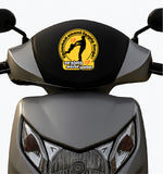 Deivangal Ellam Thotrae Pogum I Love You Appa I  Lovable Father I Best Dad Ever I Fathers Day Tamil Quote I Bike Sticker