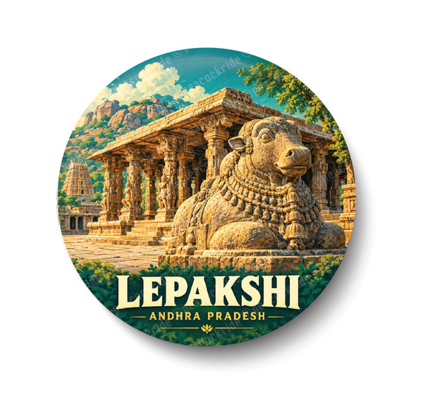 Love Lepakshi I Lepakshi Temple I Andhra Pradesh I Spiritual I Souvenir I Travel Memories I Fridge Magnet
