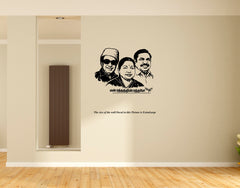 MGR Amma Jayalalithaa Edappadi K Palaniswami I All India Anna Dravida Munnetra Kazhagam I AIADMK I ADMK I Wall Decal