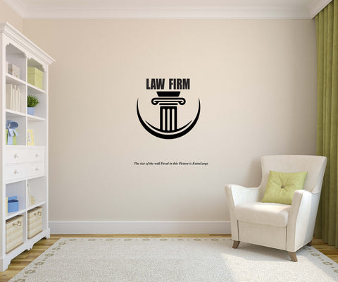 Advocate I Lawyer I Law Firm I The Court I Wall Decal