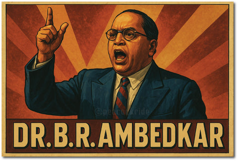 Dr Ambedkar I BR Ambedkar I Ambedkar I Jai Bhim I Wall Poster / Frames