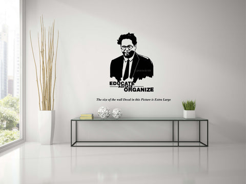 Dr. Ambedkar I Educate Agitate Organize I Wall Decal