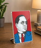 PEACOCKRIDE Legendary Ambedkar I Table Top Acrylic Photo Frame