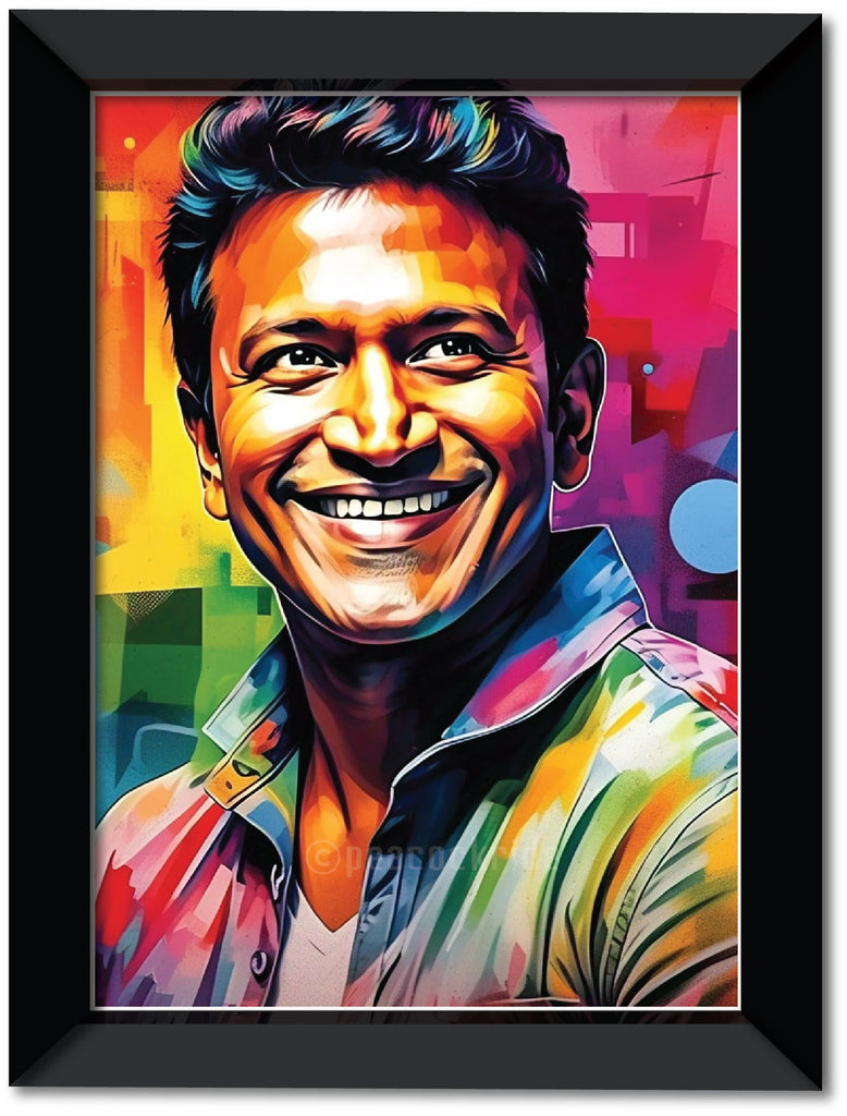 Puneeth Rajkumar I Appu I Kannada Cinema I Wall Poster / Frames ...